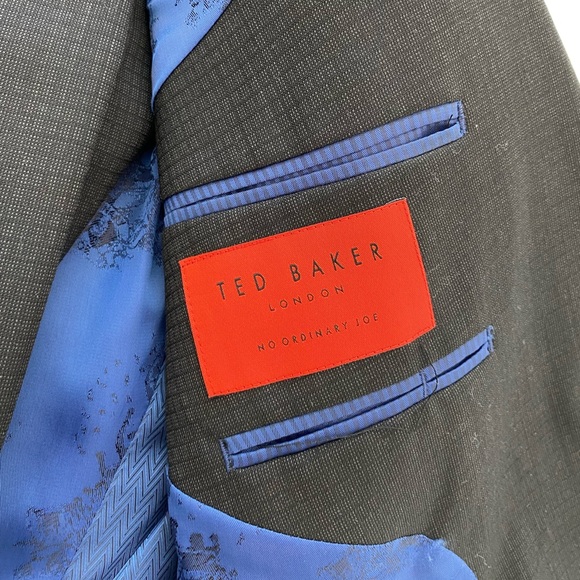 TED BAKER Suit / black / with pants / 36R - Picture 2 of 5